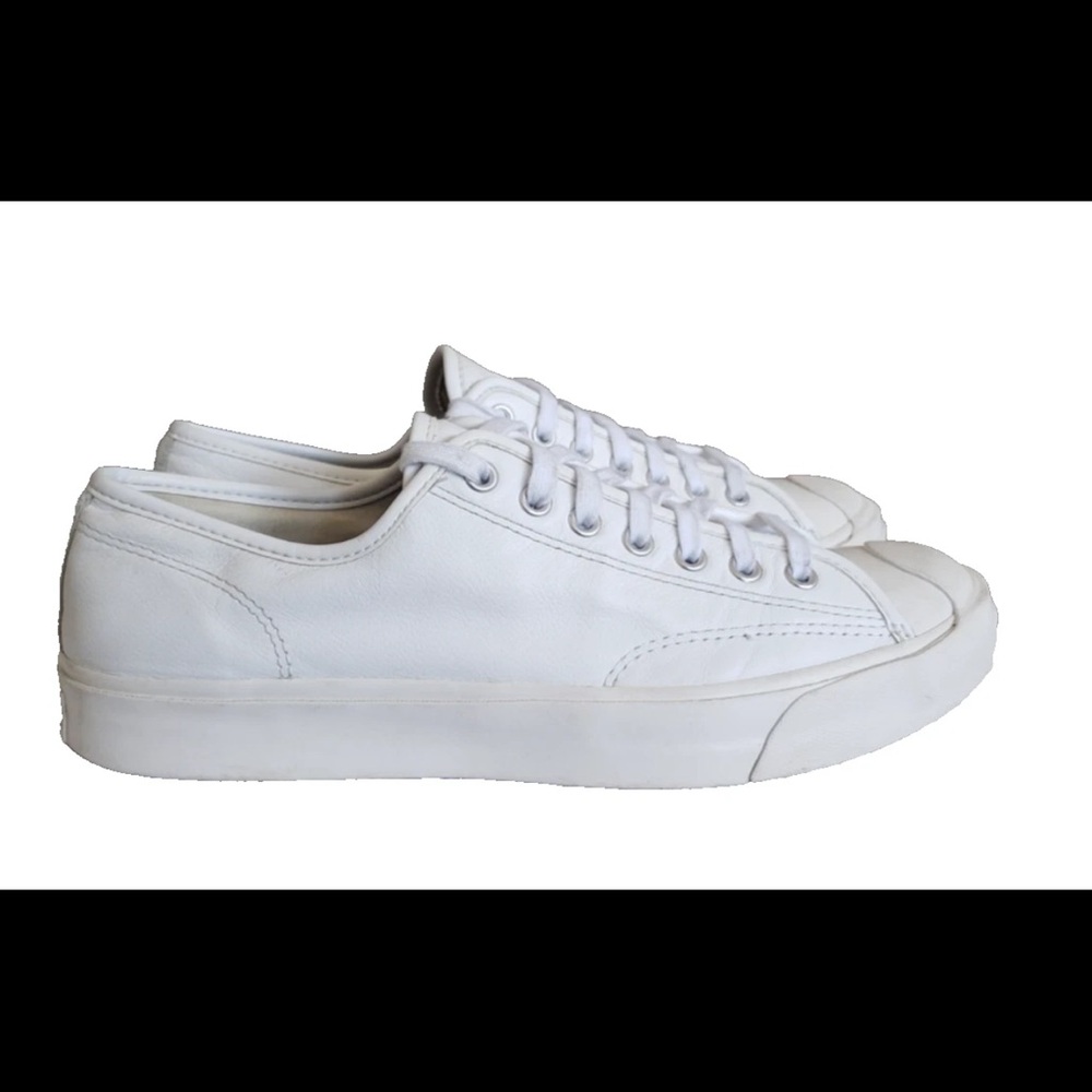 Jack Purcells white leather mens 9.5 - Picture 3 of 11